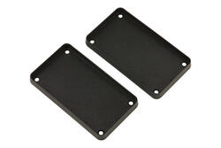 Plug; 1455KPLBK-10; ABS; black; Hammond; RoHS