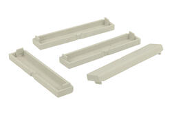 Guard; ZD4TCSJ ABS V0; ABS; light gray; Kradex; RoHS; UL94-V0