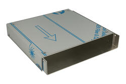 Enclosure; multipurpose; ZR250.260.90 RAW; aluminum; 260mm; 90mm; 250mm; natural; mounting brackets; trapezoidal; Kradex; RoHS