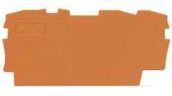 End cover; 2002-1392; orange; Wago; RoHS