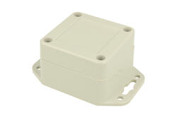 Enclosure; multipurpose; ZP60.60.40UJH TM ABS; ABS; 61,1mm; 61,3mm; 40,1mm; IP65; light gray; Kradex; RoHS