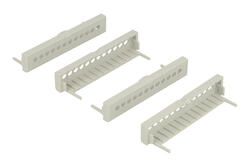 Guard; ZD4TC 5,08J ABS V0; ABS; light gray; Kradex; RoHS; UL94-V0
