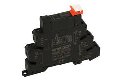 Relay; instalation; SSR; GRML0528ZD3LS; 12÷24V; DC; AC; 5A; 24÷230V; AC; DIN rail type; SPST NO; Greegoo; RoHS; CE