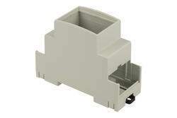 Enclosure; DIN rail mounting; ZD1002J ABS V0; ABS; 36mm; 90mm; 67mm; light gray; Kradex; RoHS; no gasket; UL94-V0