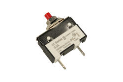 Over current breaker; bimetallic; 91 0.5A 250V; 0,5A; 250V AC; 1 way; screwed; 2.8mm connector