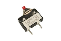 Over current breaker; bimetallic; 91 2.75A 250V; 2,75A; 250V AC; 1 way; screwed; 2.8mm connector