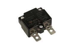 Over current breaker; bimetallic; L2 18A 250V; 18A; 250V AC; 1 way; screwed; 6,3mm connectors
