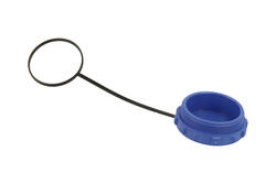 Cap; SP2910 CAP; SP29; screwed with SP2910; screwed; nylon66; blue & black; IP68; Weipu; RoHS