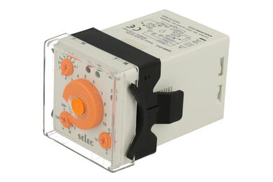 Relay; time; 55MF-P11; 20÷240V; AC; DC; multi function; DPDT; 5A; 230V AC; 24V DC; 5A; for socket; Selec; RoHS; CE