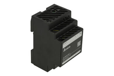 Power Supply; DIN Rail; DRC12V060W1RZ Chrome II; 12V DC; 4,5A; 54W; LED indicator; plastic case; black; Delta Electronics; RoHS