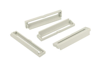 Guard; Maskownica ZD4TCUJ ABS V0; ABS; light gray; Kradex; RoHS; UL94-V0