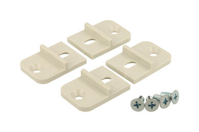 Mounting bracket; MF-001LG; ABS; light gray; 26,7x36,8mm; Gainta; RoHS