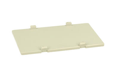 Front panel; ZDFJ1004 ABS V0; ABS; light gray; Kradex; RoHS; UL94-V0