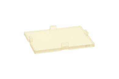 Front panel; ZDFp1002 ABS; ABS; transparent; Kradex; RoHS; UL94-V0