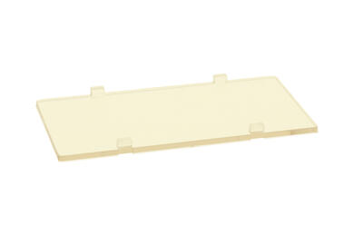 Front panel; ZDFp1005 ABS; ABS; transparent; Kradex; RoHS; UL94-V0