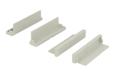 Guard; ZD4TCJ ABS V0; ABS; light gray; Kradex; RoHS; UL94-V0