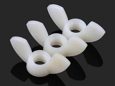 Nakrętka; KLS8-0343-HNT-M4; M4; 10mm; nylon; motylkowa; KLS