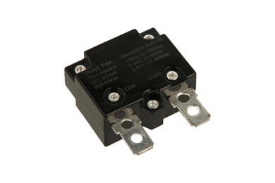 Over current breaker; bimetallic; L2 13A 250V; 13A; 250V AC; 1 way; screwed; 6,3mm connectors