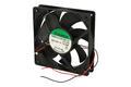 Fan; PMD1212PTB1-A(2).GN; 120x120x25mm; ball bearing; 12V; DC; 12W; 255m3/h; 54dB; 1A; 4500RPM; 2 wires; Sunon; RoHS; 6÷13,8V; 300mm
