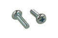 Screw; WWKM258; M2,5; 8mm; 10mm; cylindrical; philips (+); galvanised steel; RoHS