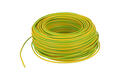 Wire; equipment; H07V-K (LgY); 1 core; stranded; Cu; 1,50mm2; yellow-green; PVC; -40...+70°C; 450/750V; carton 100m; Helukabel; RoHS; 3,4mm; 1x1,50mm2