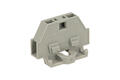 Złączka; na panel; 260-301; 1 tor; 17,2mm; 18A; 400V; przykręcane; pionowe; zatrzaskowa; sprężynowy; 0,08÷1,5mm2; jasnoszary; Wago; RoHS