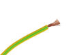 Wire; equipment; H07V-K (LgY); 1 core; stranded; Cu; 1,50mm2; yellow-green; PVC; -40...+70°C; 450/750V; carton 100m; Helukabel; RoHS; 3,4mm; 1x1,50mm2