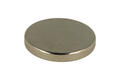 Magnes stały; cylindryczny; N38; 14mm; 2mm; niklowany; neodymowy