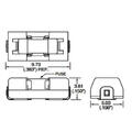 Fuse socket; 013835; 1808