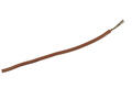 Wire; silicon; SIF; 1 core; stranded; Cu; 0,25mm2; brown; silicon; heat resistant; halogen-free; -60...+180°C; 300/500V; 100m reel; Helukabel; RoHS; 1,9mm; 1x0,25mm2