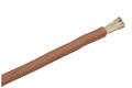 Przewód; silikonowy; SIF; 1 żyła; linka; Cu; 2,50mm2; brązowy; silikon; ciepłoodporny; bezhalogenowy; -60...+180°C; 300/500V; zwój 100m; Helukabel; RoHS; 3,4mm; 1x2,50mm2