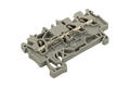 Connector; DIN rail mounted; 2001-1301; light gray; spring; 0,2÷2,5mm2; 15A; 600V; 1 way; Wago; RoHS
