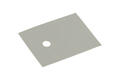 Pad; SOT93; TO3P; SMICA-SOT93; silicone; 20mm; 24mm; 0,3mm; with hole; RoHS