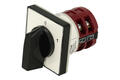 Switch; cam; rotary; 4G10-10-U; 2 positions; OFF-ON; 60°; bistable; panel mounting; 3 ways; 2 layers; screw; 16A; 690V AC; black; 14mm; IP40; 48x48mm; 40mm; Apator; RoHS