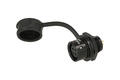 Socket; SA1212/S4B; 4 ways; straight; solder; 0,75mm2; SA12; for panel; push-pull; anodized aluminium; black; IP67; 5A; Weipu; RoHS