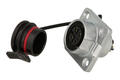 Socket; WK16K3Z1; 3 ways; straight; solder; 1,5mm2; WK16; for panel; IP68; 10A; Weipu; RoHS