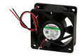 Wentylator; PMD2406PTVX-A.U.GN; 60x60x25mm; kulkowe; 24V; DC; 5W; 67,95m3/h; 45dB; 207mA; 6900RPM; 2 przewody; Sunon; RoHS; 300mm