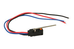 Microswitch; WS4; lever; 59,4mm; 1NO+1NC common pin; snap action; with 30cm cable; 5A; 250V; IP67; RoHS