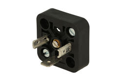 Wtyk; elektrozaworu; GSA2000 932591100; 3 tory; format A; poliamid (PA); proste; na panel; lutowany; 16A; 400V; 1,5mm2; IP65; Hirschmann
