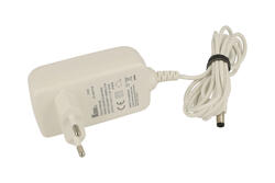 Zasilacz; wtyczkowy; ZSI12V1,5A; 12V DC; 1,5A; 2,5/5,5mm prosty; kolor biały