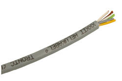 Przewód; do transmisji danych; TRONIC; LiYY (TRONIC); 5x0,14mm2; linka; Cu; szary; PVC; okrągły; 300V; zwój 100m; Helukabel; RoHS
