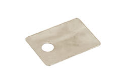 Pad; TO220; MICA TO220; mica; 12mm; 18mm; 0,05mm; with hole; RoHS