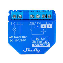 Smart relay; Shelly; Plus 1; WiFi