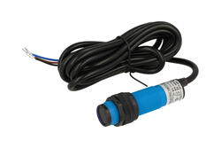 Sensor; photoelectric; G18-3A10NC; NPN; NO/NC; diffuse type; 0,1m; 10÷30V; DC; 200mA; cylindrical plastic; fi 18mm; with 2m cable; adjustable; YUMO; RoHS