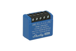 Smart relay; Shelly; 1 Mini Gen3; WiFi; Bluetooth; 1 contact