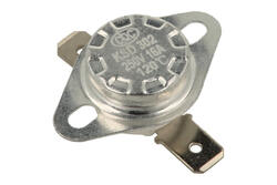 Thermostat; bimetallic; KSD302; NC; 120°C; 16A; 250V AC