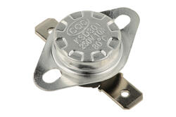 Thermostat; bimetallic; KSD301; NO; 80°C; 10A; 250V AC