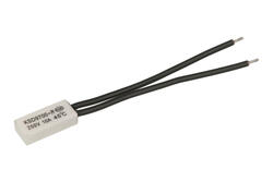 Thermostat; bimetallic; KSD9700; NO; 45°C; 10A; 250V AC; ceramic