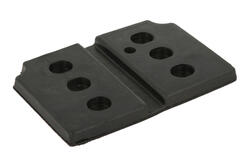 Rubber pad; RB-SFMP-1; black; rubber; SFMP-1 pedal type; Howo; RoHS