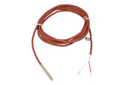 Czujnik; temperatury; 1-FS-PT1000-3K; z obudową; rezystancyjny; cylindryczny metalowy; PT1000; z przewodem 3mb; fi 6x50mm; 1000Ohm; -50÷250°C; IP67; Mr Elektronika; RoHS